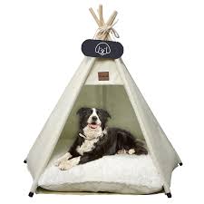 Tipi de Lujo para Mascotas con Cojín Doble Cara