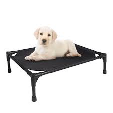 Tumbona Elevada para Perros con Techo - Ideal para Jardín y Camping