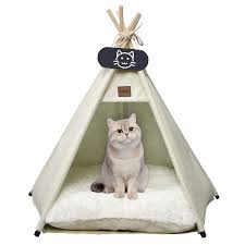 Tienda de Campaña para Perros con Cojín Grueso