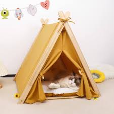 Tipi Grande para Perros - Cama Interior de 24 Pulgadas