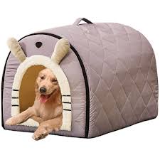 Cama Para Perros Extra Grande con Techo