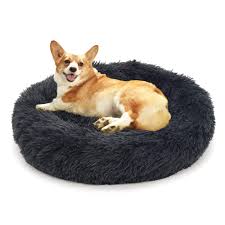 Cama Deluxe para Mascotas con Felpa