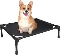 Cama Elevada con Techo para Perros Pequeños