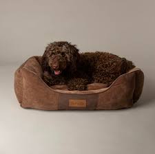 Cama para Perro Chester XL - Chocolate 90x70 cm