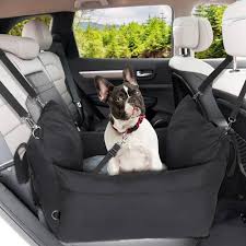 Asiento Portátil para Perros Pequeños en Coche