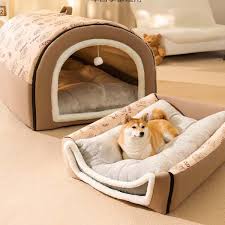 Cama Cueva 2 en 1 para Perros