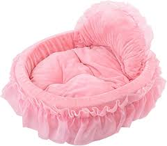 Cama de Princesa para Mascotas WYSBAOSHU