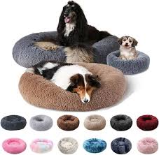 Cama Ortopédica Redonda para Perros PAMEENCOS