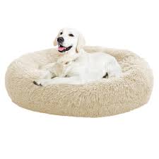 Cama Donut Calmante para Mascotas XIEMINLE