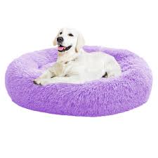 Cama Donut Calmante para Mascotas XIEMINLE