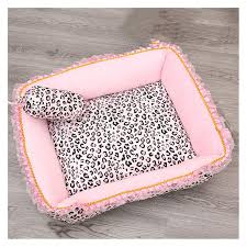 Cama Princesa Rosa para Mascotas