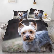 Funda Nórdica 3D Terrier de Yorkshire para Cama 135