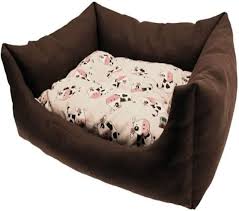 Cama para Mascotas Fantasía Vaca 90x70 cm - Croci