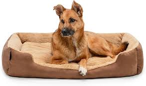 Cama para Perros Lionto con Cojín Reversible y Base Antideslizante