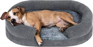 Cama Ortopédica de Espuma para Perros Medianos con Funda Lavable