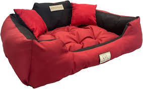KingDog Cama con Cojines para Mascotas