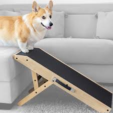 Rampa Ajustable para Perros: 18-53 cm