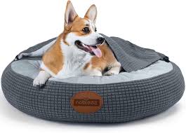 Nobleza: Cama Lavable para Perros Medianos con Manta