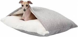 Cama Ortopédica para Mascotas con Manta y Capucha