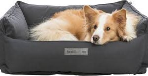Cama Cuadrada Trixie Farello 60x50 cm Negra para Mascotas