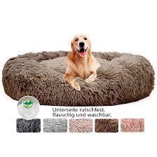 Cama Redonda Suave para Perros y Gatos - Lavable
