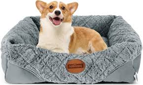 Cama Nobleza para Perros - Lavable y Antideslizante 60x51x18cm