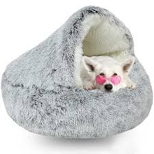 Cueva Acogedora para Perros y Gatos