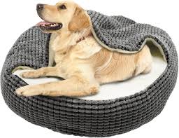 Cama Lavable para Mascotas con Manta