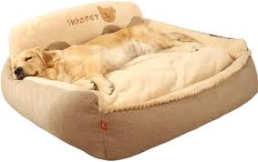 Nido Cálido Grande para Mascotas - Golden Retriever