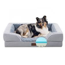 Cama Ortopédica Grande para Perros con Espuma Viscoelástica