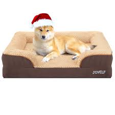 JOYELF Cama Ortopédica para Perros Medianos