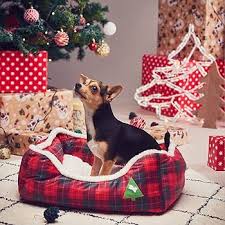 Cama Navideña para Mascotas ZPSHCSDIAN