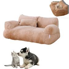 Sofá Acolchado Calmante para Mascotas