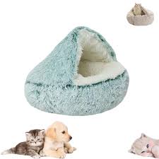 Cama Acogedora para Mascotas: Nido de Invierno
