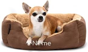 Cama para Perros Lionto con Cojín Reversible y Base Antideslizante