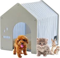 Casita de Madera PPGE para Perros Pequeños