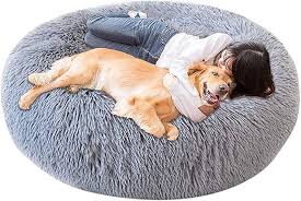 Donut Ultra Suave para Perros - Cama Mediana Grande