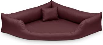 Cama Esquinera de Cuero Imitado para Perros Gabi XXL