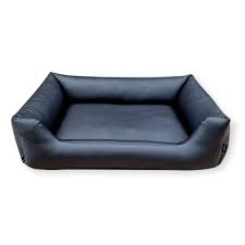 Cama Exclusiva para Perros Mario - Piel Sintética 4L