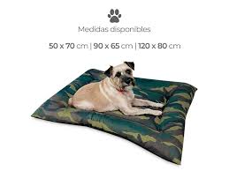 Cama Reversible y Lavable para Perros Doggy - Confort en Camuflaje